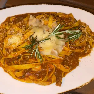 Tagliatelle Bolognese Pasta
