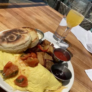 Italian Sausage Omelette