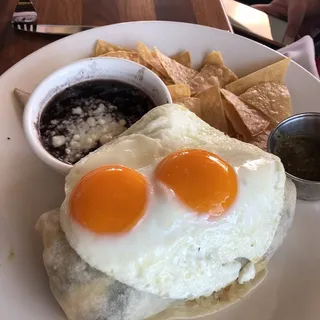 Chili Relleno Breakfast Burrito