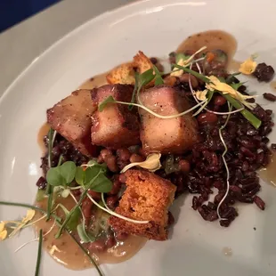 Pork Belly Circus Salad