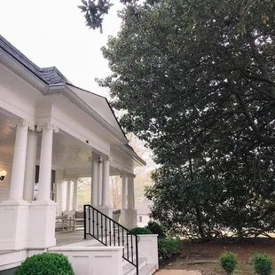 View of the front porch. Photo by Elizabeth Looney Photography.