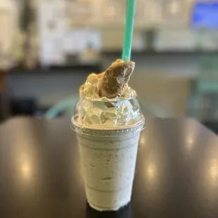  a cup of milkshake