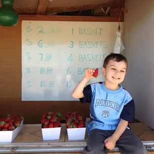 The best strawberries!