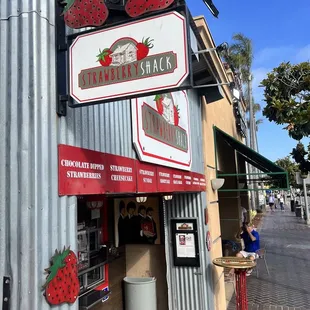 Outside of the shack view