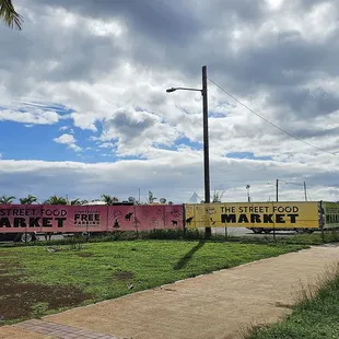 Located at the corner of Ala Moana Boulevard and Ward Avenue... former location of Fisherman's Wharf
