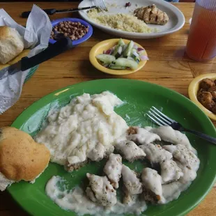 Chicken fried steak!!