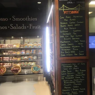 List of vendor items sold here