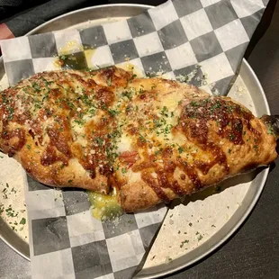 Stromboli packed with Pepperoni