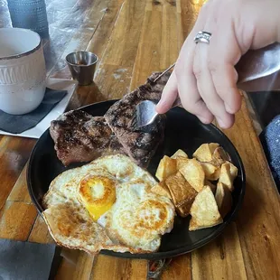 Steak and Eggs