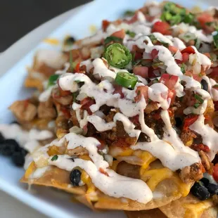 Loaded nachos!