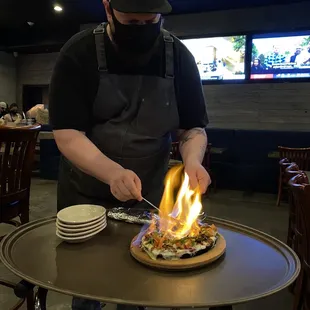 Queso Flameado