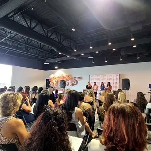 Womens Decision Makers lunch 3rd floor of Art Houz YLG Young Law Group Wednesday July 27 2022