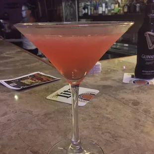 Lychee tini