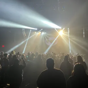 a large crowd of people at a concert