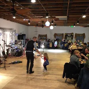 Dancing the night away at studio space Tucson