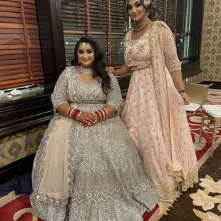 Reception day outfits from Neetu