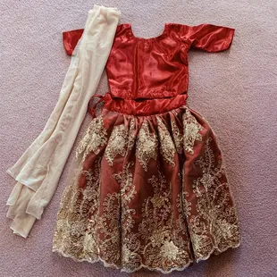 Hand sewn and stunning.