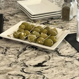 Olive sampler