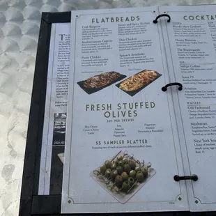 sushi and sashimi, menu