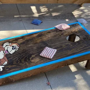 sushi and sashimi, outside