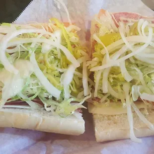 Been looking for a great Italian sub!! I love the super fins shredded lettuce and onion was perfection