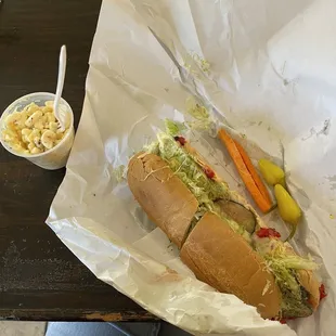 veg and macaroni salad