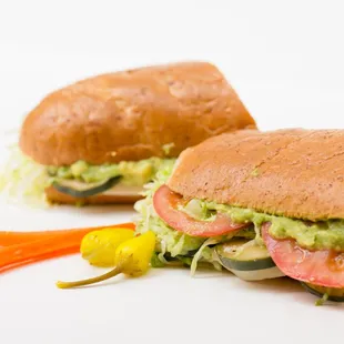 Avocado and Cheese Sandwich