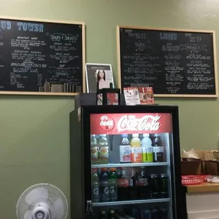 Menu board