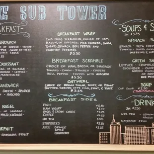 Another menu...