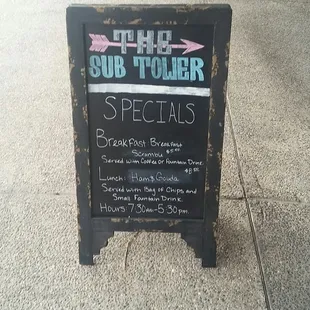 Their specials