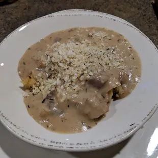 Braised beef gnocchi