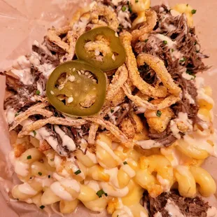 Short rib mac &amp; cheese