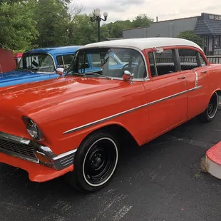 Classics at the Suds! Parked like they're waiting on their order