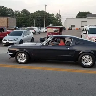 sushi and sashimi, outside