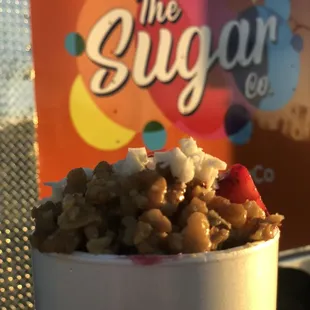 Strawberry, Coconut and Walnut Shaved Ice!