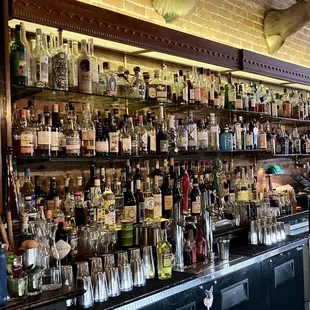 Amazing liquor selection