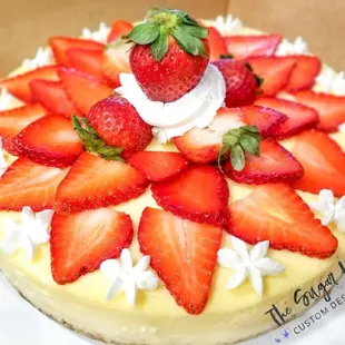 Strawberry cheesecake