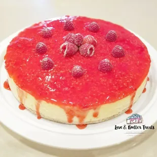 Raspberry cheesecake
