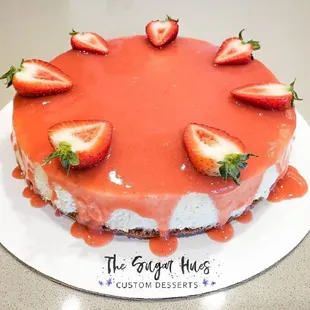 Strawberry cheesecake