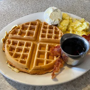 Classic Belgian waffle