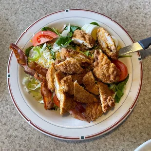 Crispy chicken salad