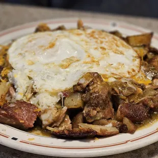 Chili Verde Breakfast Burrito