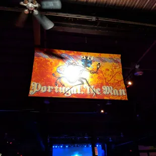 Here for a concert for The Portugal The Man