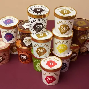 Halo Top - High protein, low fat, sugar and calories. Delicious!