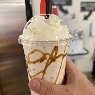 Toffee delight shake