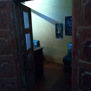 Private room in the bar