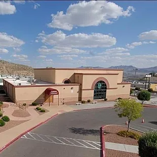 Outside aerial view of The Summit Ballroom &amp; Conference Center