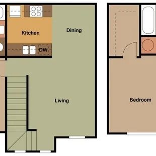 B5 2x2 Townhome