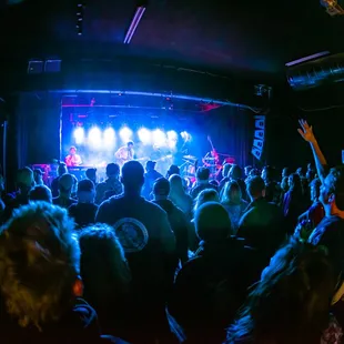 a crowd of people at a concert