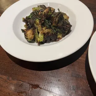 Roasted Brussels Sprouts. Must order these. Sweet!